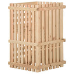 Caja para patatas madera maciza de pino 50x50x80 cm