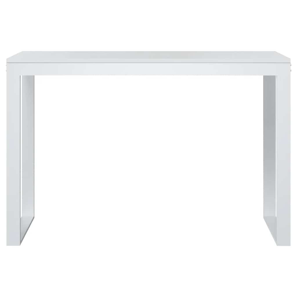 Escritorio de ordenador madera de ingeniería blanco 110x60x73cm