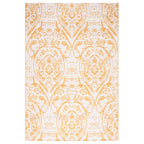 Tapete de exterior ARAKIL amarelo 140x200 cm PP