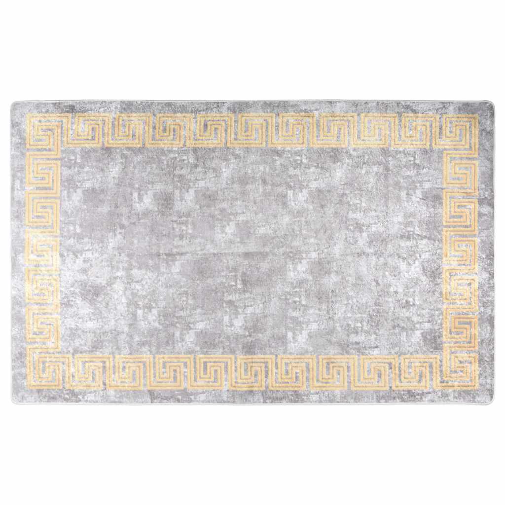 Alfombra lavable beige 120 cm