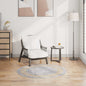 Alfombra lavable beige 120 cm