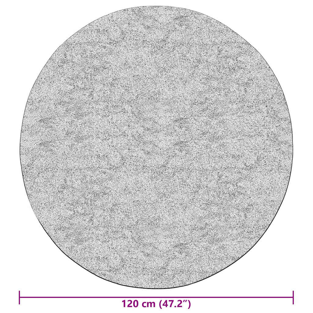 Alfombra lavable beige 120 cm