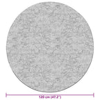 Alfombra lavable beige 120 cm