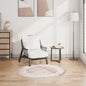 Alfombra lavable beige 120 cm