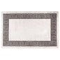 Alfombra lavable beige 120 cm