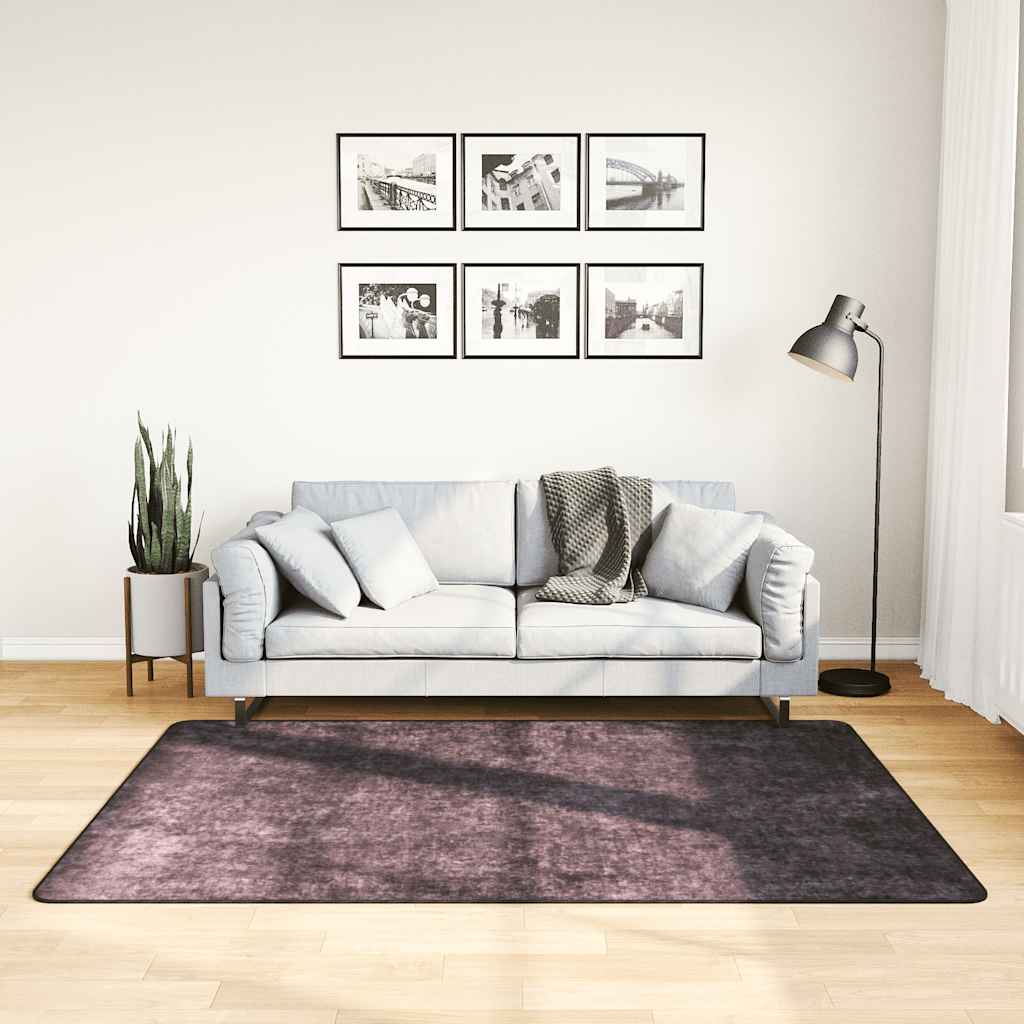 Alfombra lavable beige 120 cm