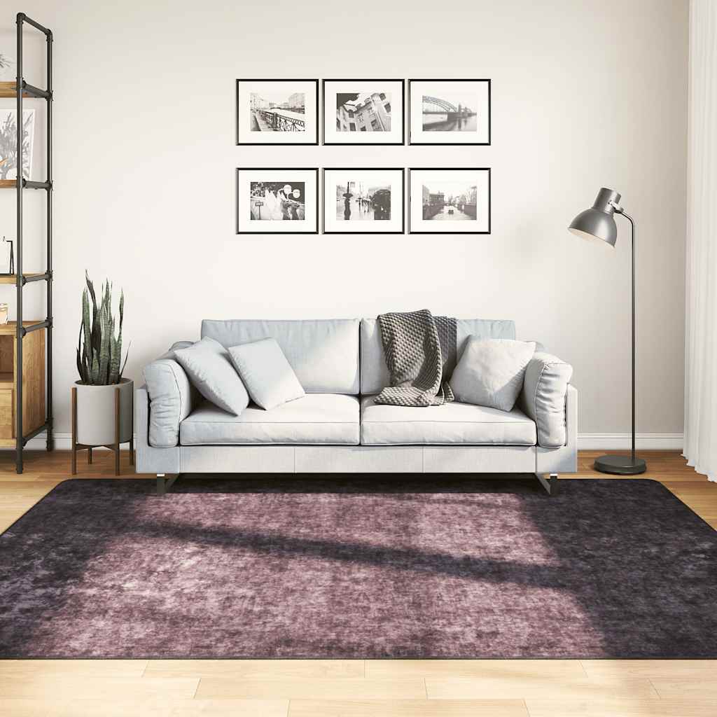 Alfombra lavable beige 120 cm