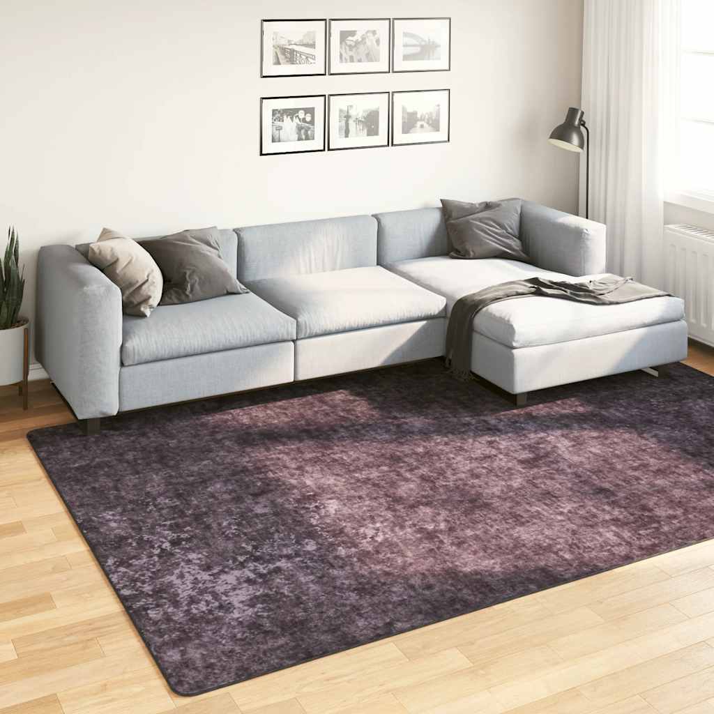 Alfombra lavable beige 120 cm