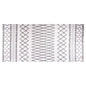 Alfombra lavable beige 120 cm