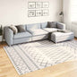 Alfombra lavable beige 120 cm