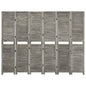 Biombo de 4 paneles de madera maciza de paulownia 140x165 cm