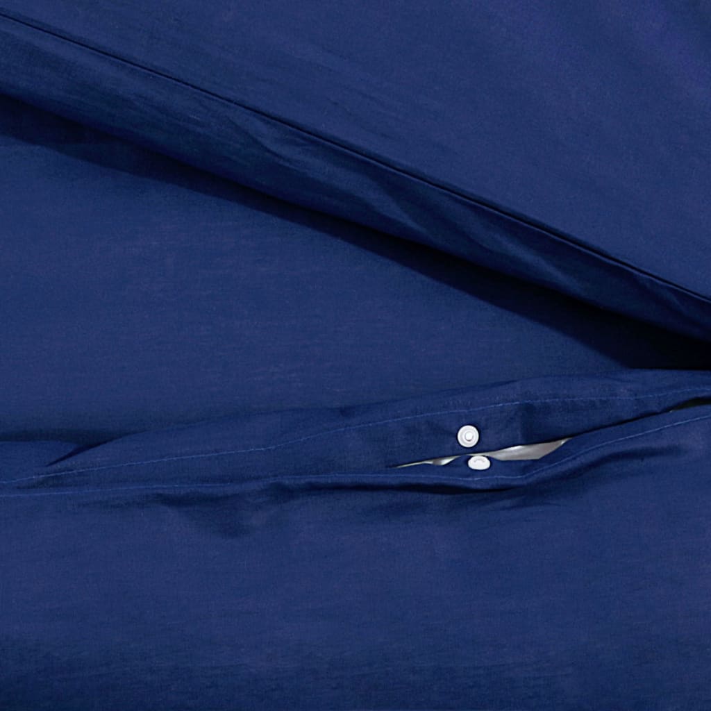 Juego de funda nórdica algodón azul 135x200 cm