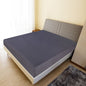 Sábanas bajeras jersey 2 uds algodón azul marino 100x200 cm