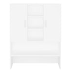 Mueble de lavadora blanco