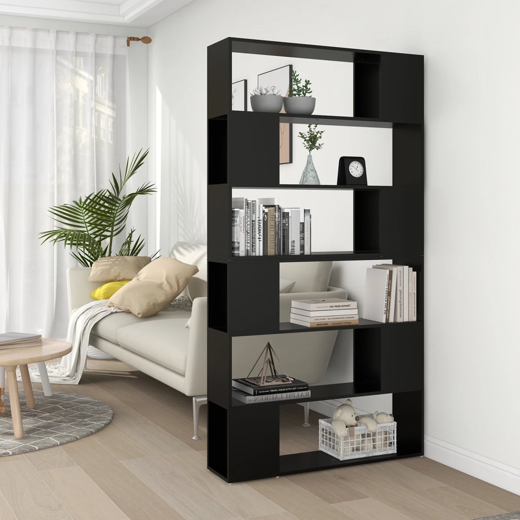 Estantería de libros/divisor de espacios blanco 100x24x94 cm