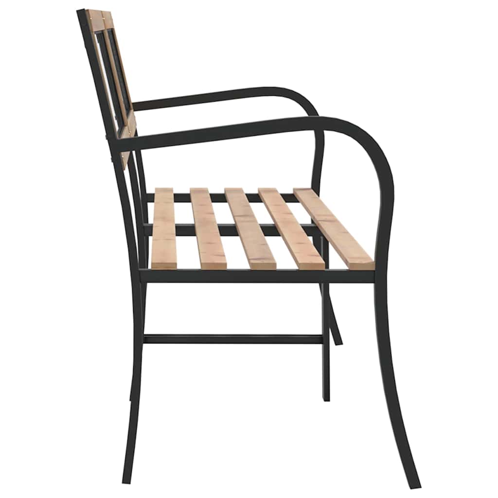 Banco de jardín doble madera de abeto chino 238 cm