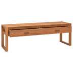 Mueble de TV madera maciza de teca 120x40x45 cm