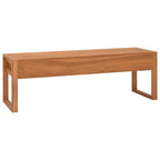 Mueble de TV madera maciza de teca 120x40x45 cm