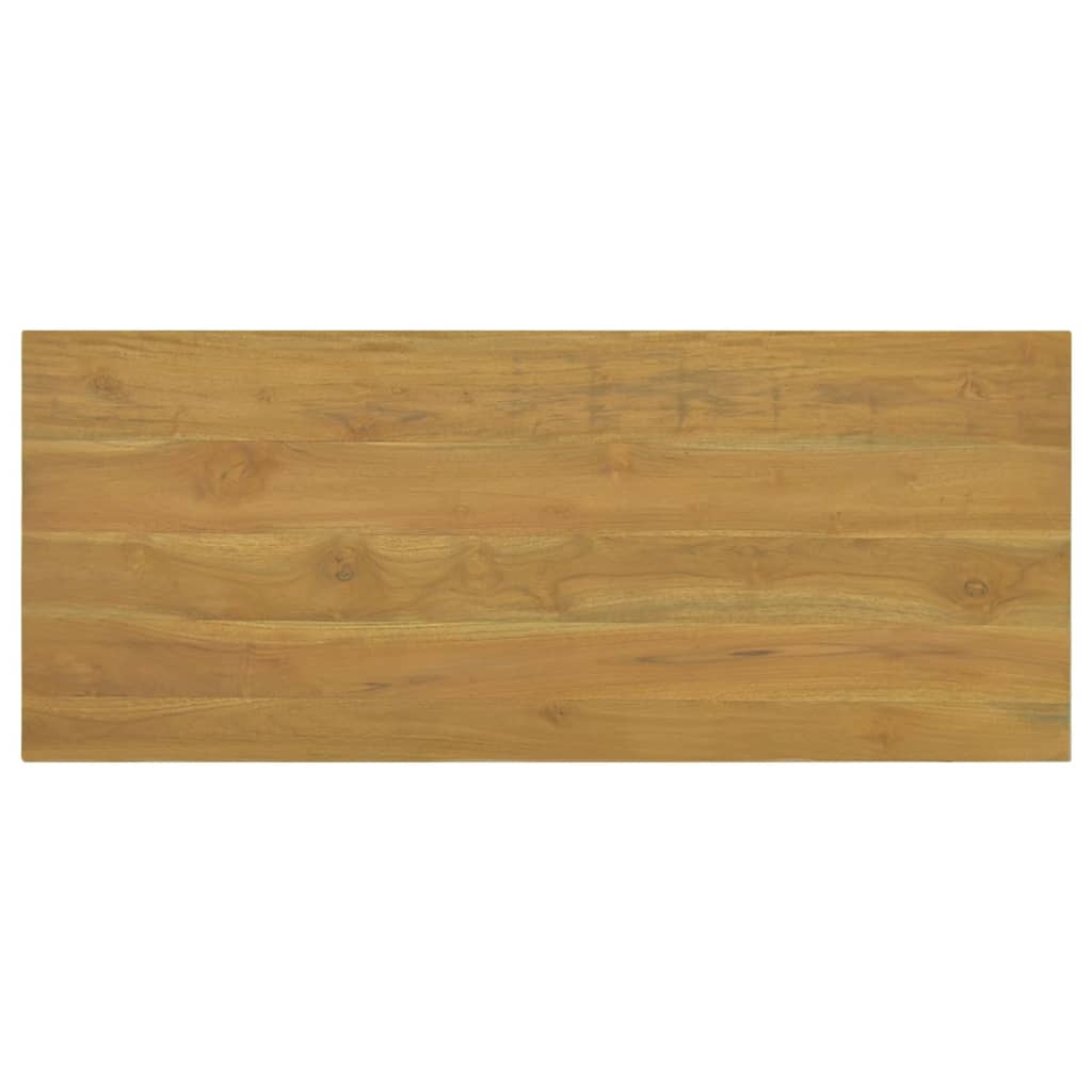 Armario de baño de pared madera maciza de teca 110x45x30 cm