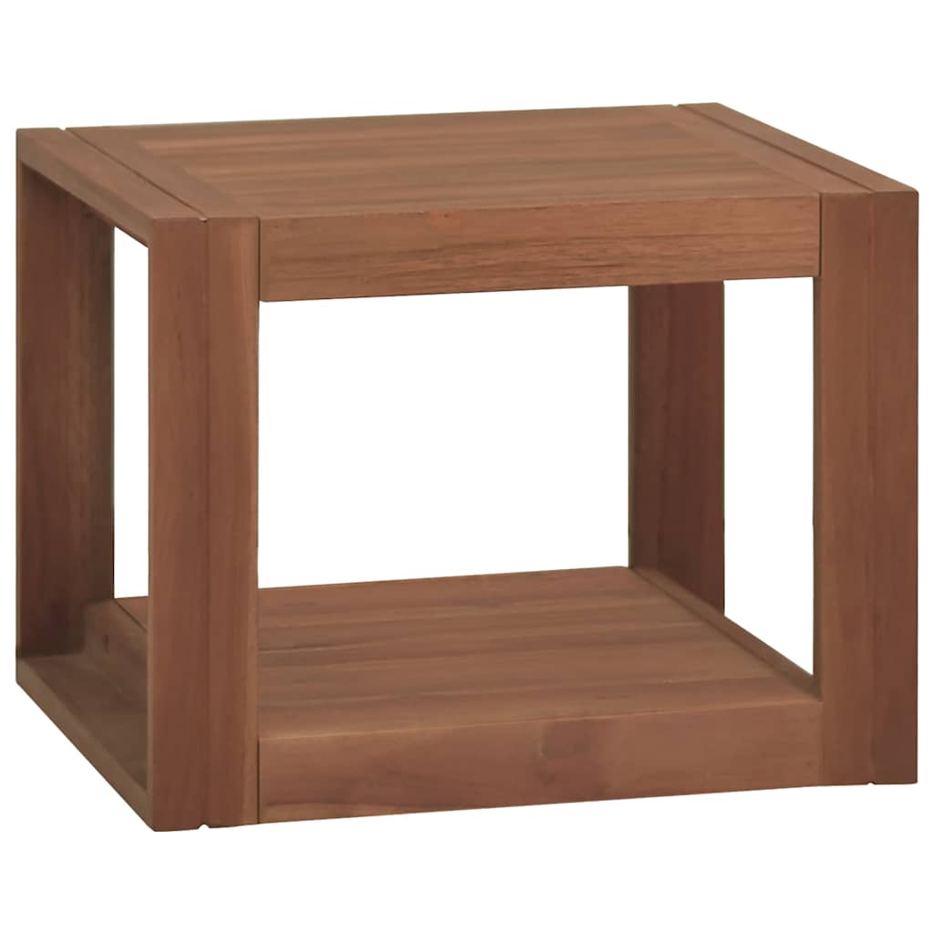 Armario de baño de pared madera maciza de teca 110x45x30 cm