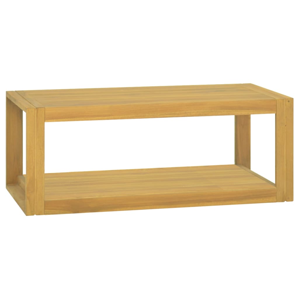 Armario de baño de pared madera maciza de teca 110x45x30 cm