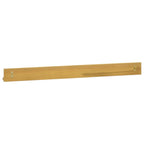 Estantes de pared 2 unidades madera maciza de teca 110x10x10 cm