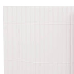 Valla de jardín de doble cara blanco 110x300 cm