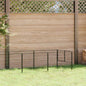 Perrera acero 72 m² negra