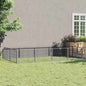 Perrera plateada 42 m² acero