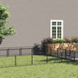 Jaula para animales sin puerta negro 300 x 100 x 70 cm Acero
