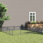Perrera plateada 15 m² acero