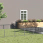 Perrera plateada 32 m² acero