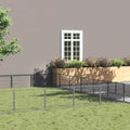 Perrera plateada 42 m² acero
