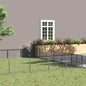 Perrera plateada 42 m² acero