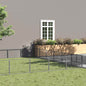 Perrera plateada 42 m² acero