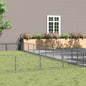 Perrera plateada 80 m² acero