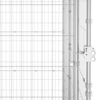 Perrera de exterior de acero galvanizado con techo 16,94 m²