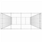 Perrera de exterior de acero galvanizado 53,24 m²