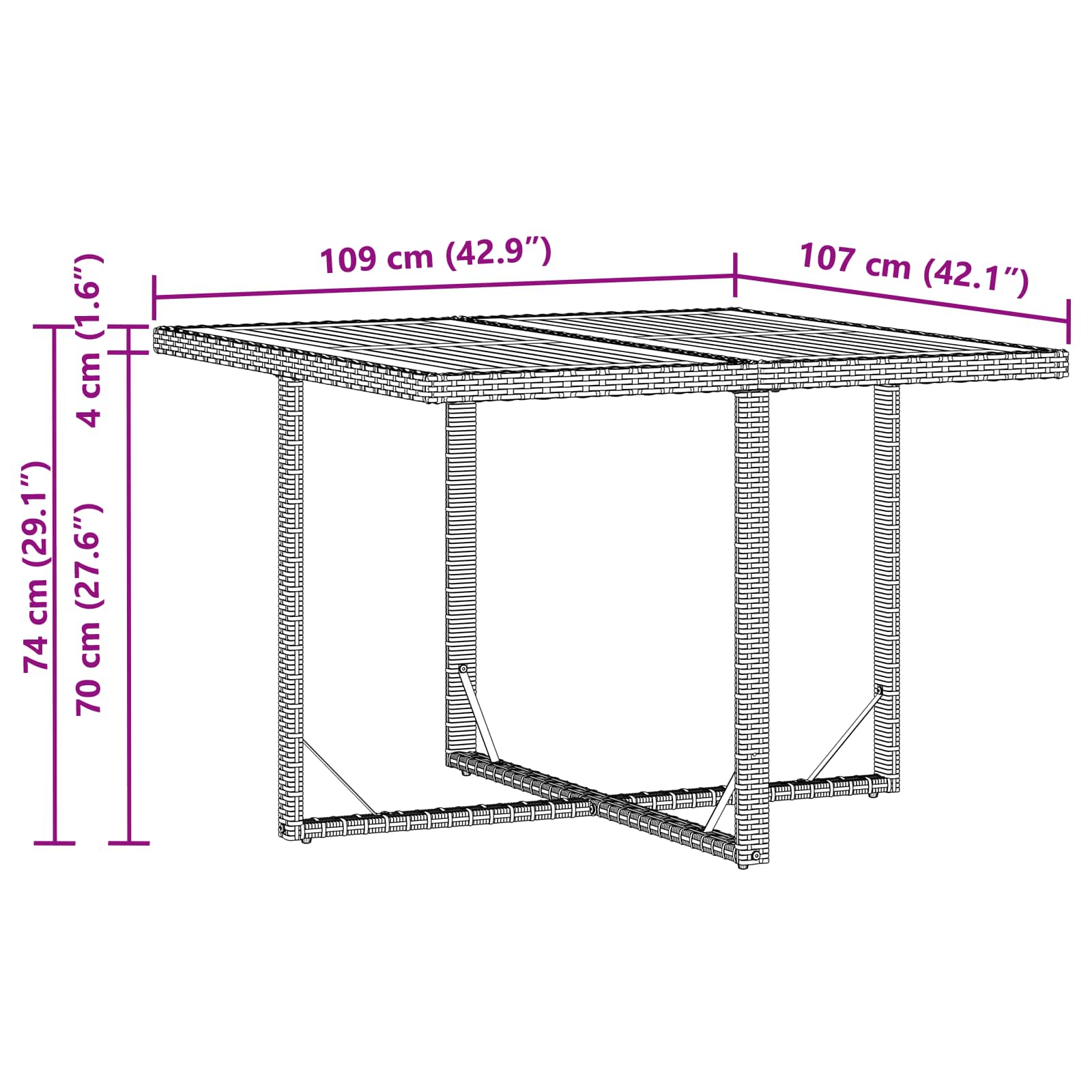 Mesa de Jardín