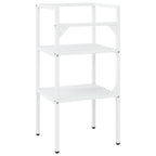 Estructura de lavabo de hierro blanco 40x38x31 cm