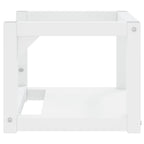 Estructura de lavabo suspendido hierro blanco 40x38x31 cm