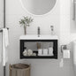 Estructura de lavabo suspendido hierro blanco 40x38x31 cm