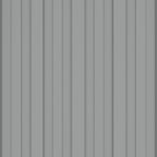 Panel de techo 12 pcs Gris 100 x 45 cm Acero galvanizado