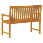 Banco de jardín 110 cm madera maciza acacia