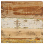Mesa de centro de madera maciza reciclada 45x45x40 cm