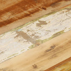 Mesa de centro de madera maciza reciclada 45x45x40 cm