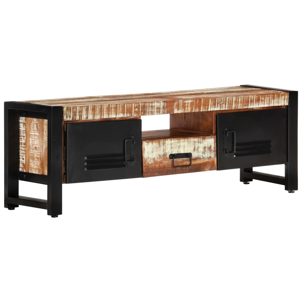 Solid pine TV cabinet 70x36.5x52 cm