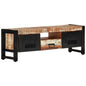 Mueble de TV de madera maciza de pino 70x36,5x52 cm
