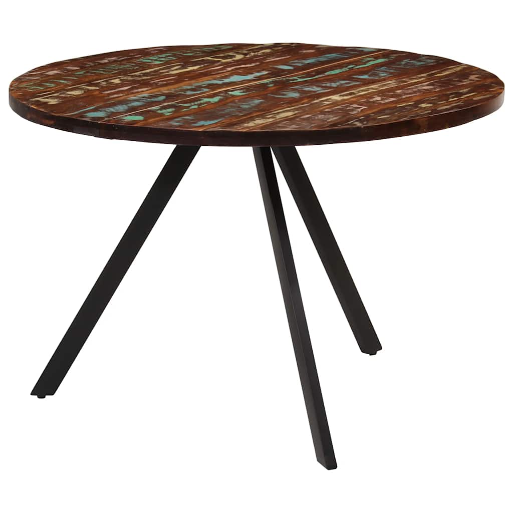 Mesa de comedor madera maciza de mango 110x75 cm