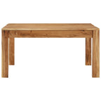 Mesa de centro de madera maciza de acacia 80x80x40 cm